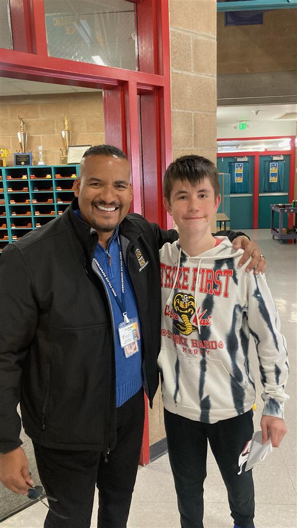 woodley and student